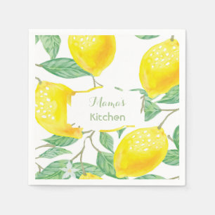 Servilleta De Papel Lemones de cocina de mamás