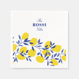 Servilleta De Papel Lemons Tropical Mediterráneo Toscana