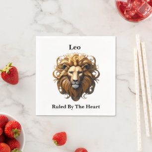Servilleta De Papel Leo The Lion: El feroz Rótulo de nacimiento de Zod