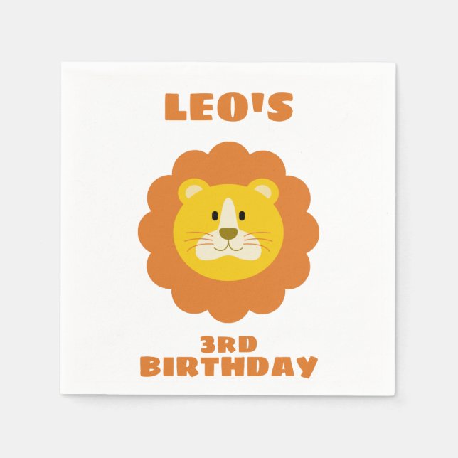 Servilleta De Papel León (Anverso)