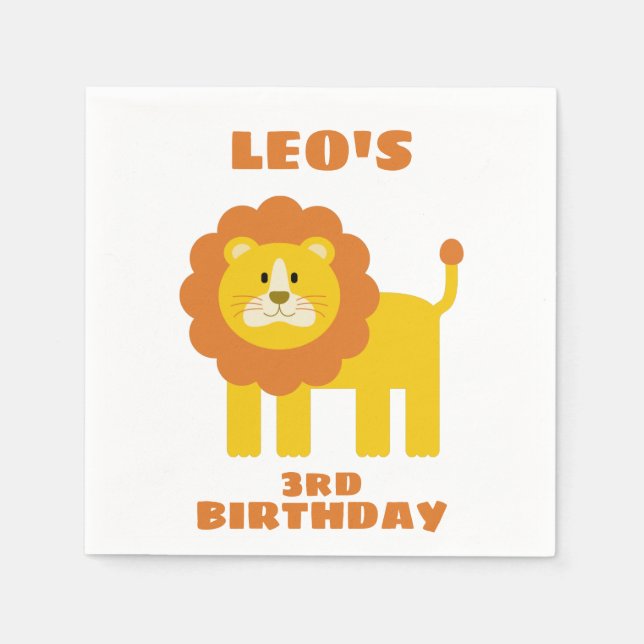 Servilleta De Papel León (Anverso)