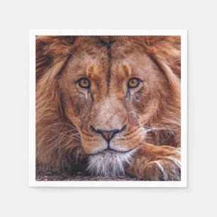 Servilleta De Papel León africano