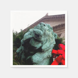 Servilleta De Papel León del Sur en el Instituto de Arte de Chicago