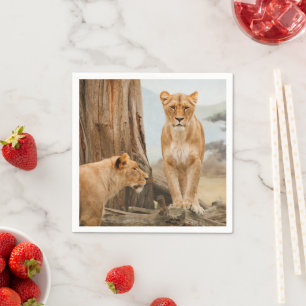 Servilleta De Papel Leones