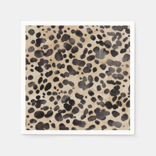 Servilleta De Papel Leopard Animal Print Modern Bridal Shower