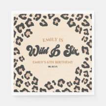Leopard Cheetah Wild y la Fiesta de los Seis Años