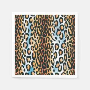Servilleta De Papel Leopardo