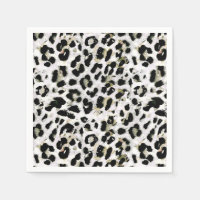 Leopardo - huella animal manchada