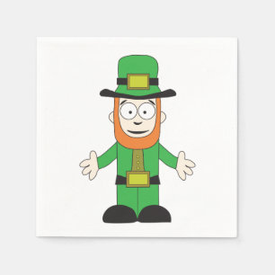 Servilleta De Papel Leprechaun