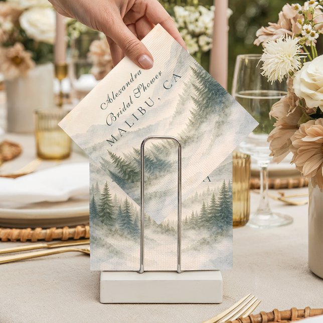 Servilleta De Papel Let The Adventure Begin Bridal Shower (Subido por el creador)