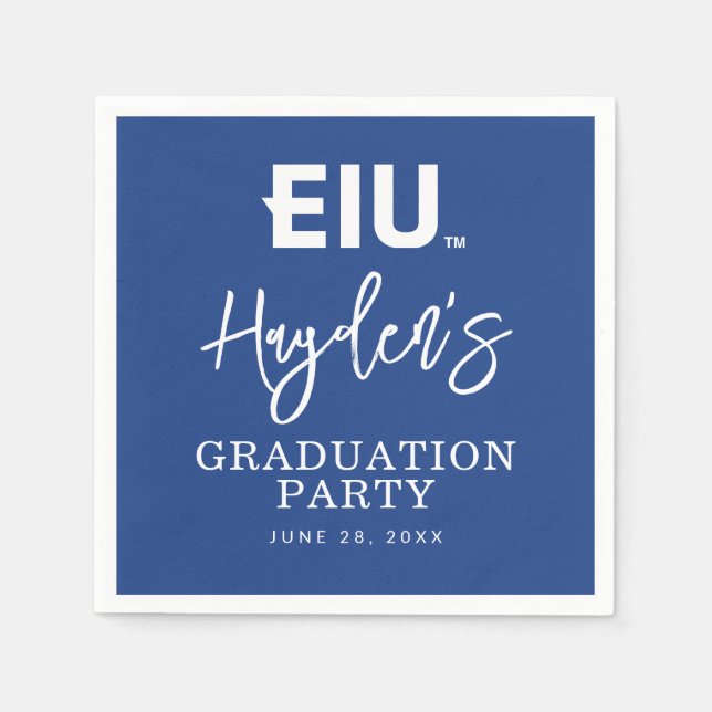 Servilleta De Papel Letra de bloque EIU (Anverso)