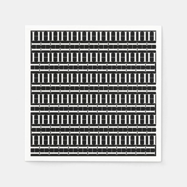 Servilleta De Papel Letra inicial monograma H (Anverso)