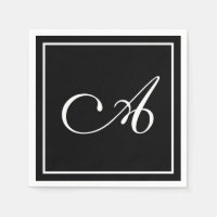 Letra monograma de personalizable