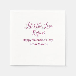 Servilleta De Papel lets the fun begins happy new year name year simpl