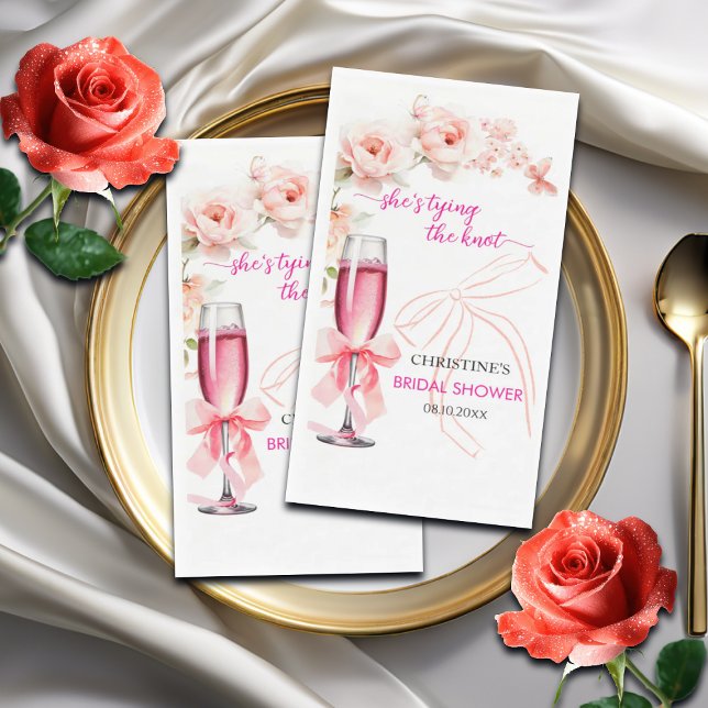 Servilleta De Papel Levanta el Vaso Ella Está Atando el Nudo Despedida (Subido por el creador)