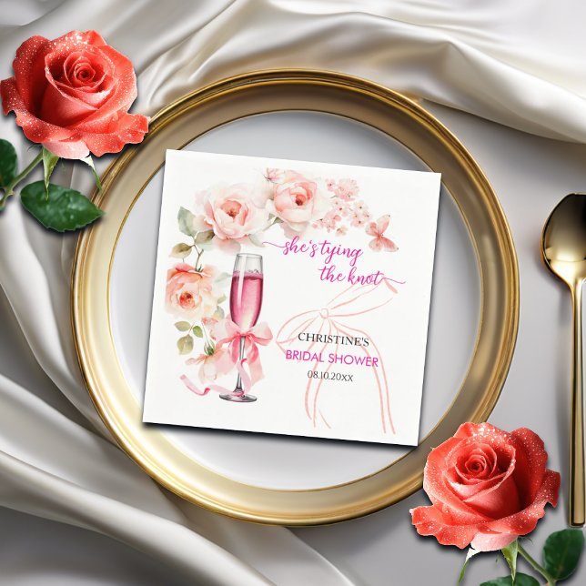 Servilleta De Papel Levanta la Copa Ella se está casando Despedida de  (Subido por el creador)