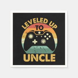 Servilleta De Papel Leveled Up to Uncle
