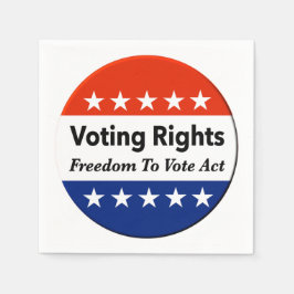 Servilleta De Papel Ley de derecho de voto