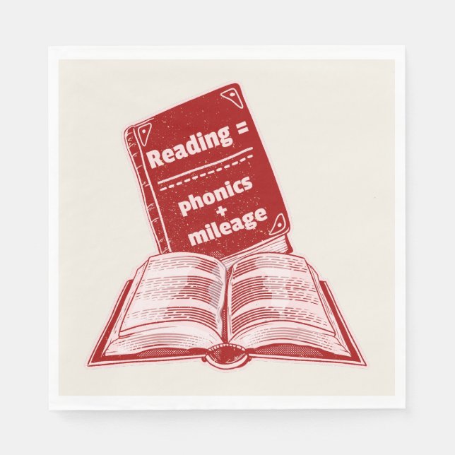 Servilleta De Papel Leyendo los hongos de kilomeage (Anverso)