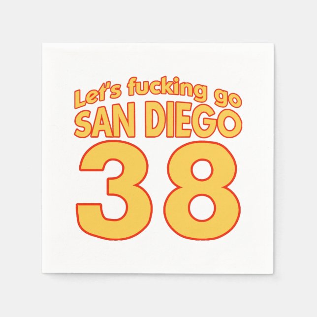 Servilleta De Papel LFG San Diego  (Anverso)