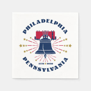 Servilleta De Papel Liberty Bell Philadelphia Pennsylvania 1776 - 2026