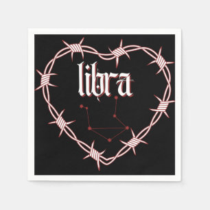 Servilleta De Papel Libra Constellation Arte Celestial Gótico Oscuro