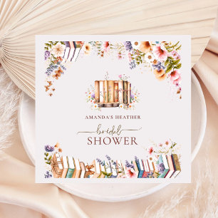 Servilleta De Papel Librería Rubor Wildflower Bridal Shower