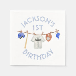 Servilleta De Papel Libreta de ropa de béisbol