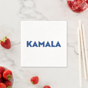 Servilleta De Papel Libro blanco azul "Kamala"