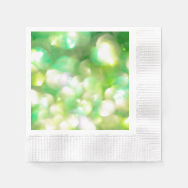 Servilleta De Papel Libro de las luces verdes (Anverso)