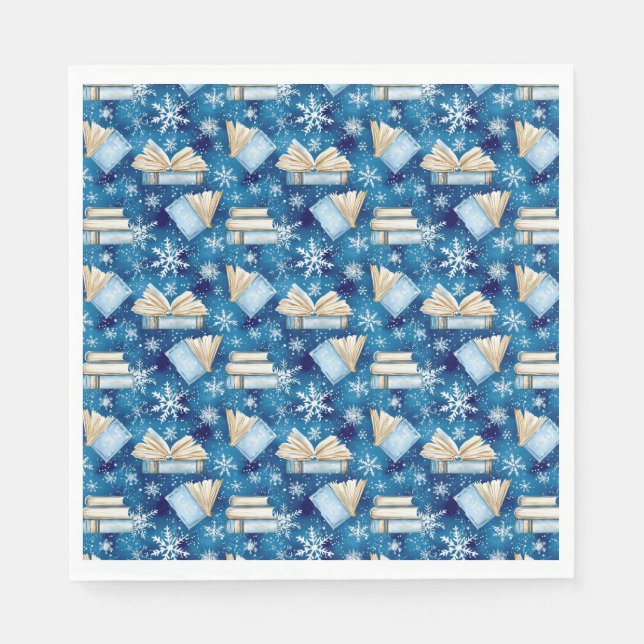 Servilleta De Papel Libros de Navidad (Anverso)