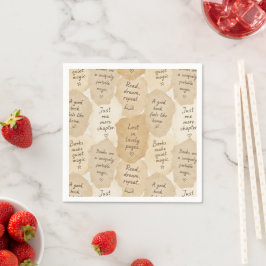 Servilleta De Papel Libros mágicos de crema inspiradores