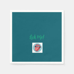 Servilleta De Papel Lick Me Napkins