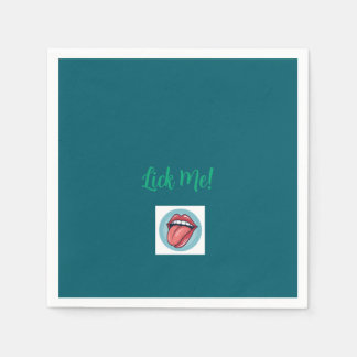 Servilleta De Papel Lick Me Napkins