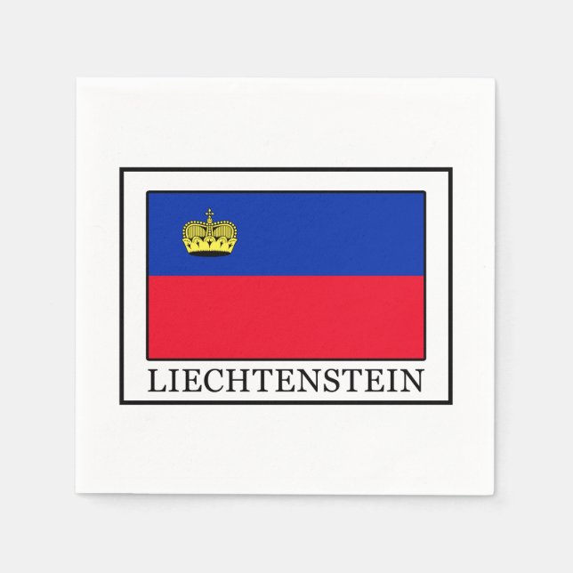Servilleta De Papel Liechtenstein (Anverso)