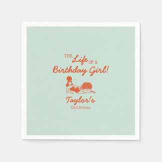 Servilleta De Papel Life of a Birthday Girl Party