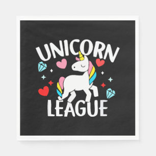 Servilleta De Papel Liga de Unicornio