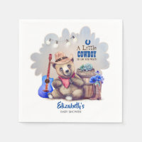 Lil Cowboy Bear Country Baby Shower