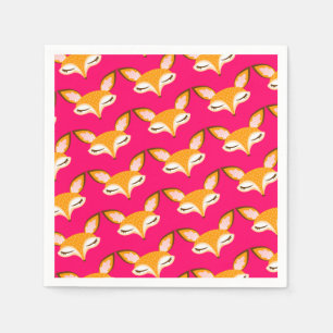 Servilleta De Papel Lil Foxie - servilletas de papel de los zorros