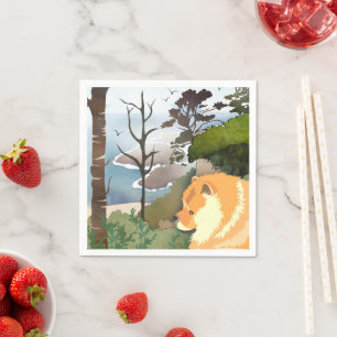 Servilleta De Papel LIL WEATHER Chow -Napkins de papel