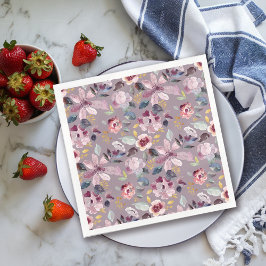 Servilleta De Papel Lilac Floral