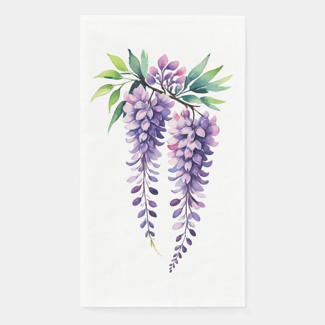 Servilleta De Papel Lilac Flowers Lilac Bush Art Lilacs Ilustracion (Anverso)