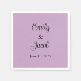 Servilleta De Papel Lilac personalizado