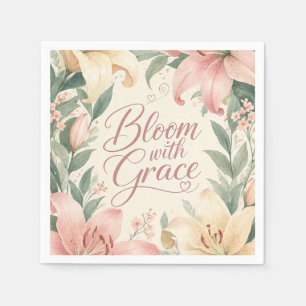 Servilleta De Papel Lily : Florecer con Gracia Sweet 16