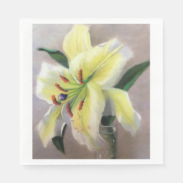 Servilleta De Papel Lily Napkin (Anverso)