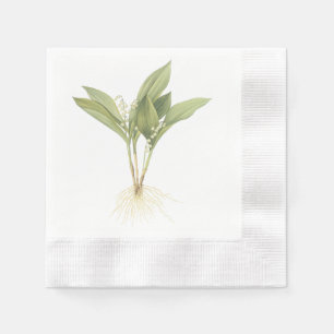 Servilleta De Papel Lily-of-the-valley(Convallaria majalis) de Redouté