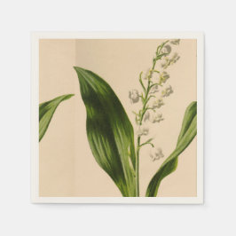 Servilleta De Papel Lily of the Valley Ecru Napkins