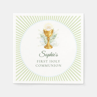 Servilleta De Papel Lily of the Valley First Holy Communion