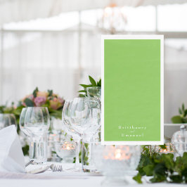 Servilleta De Papel Lime Green Boda
