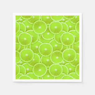 Servilleta De Papel Lime Slices
